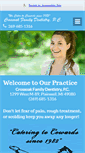 Mobile Screenshot of crossoakfamilydentistry.com